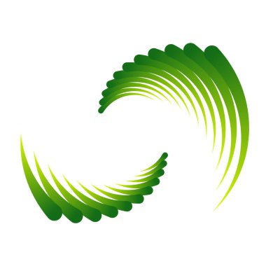 Spiral tasarım elemanı. Döndür, döndür, döndür.