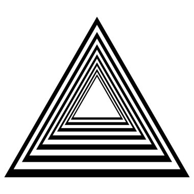 İşlem sanatı, geometrik element, şekil