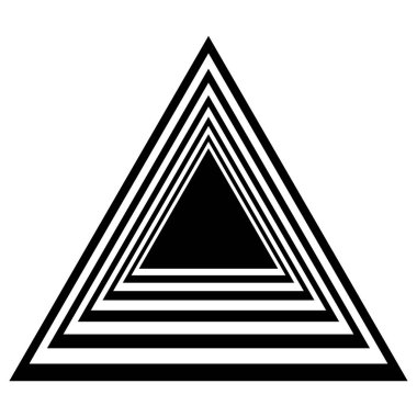İşlem sanatı, geometrik element, şekil