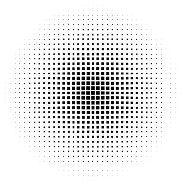 Damalı, yarım ton kare. Kare fayanslar mozaik soyut geometrik tasarım ögesi - stok vektör illüstrasyonu, klip-sanat grafikleri