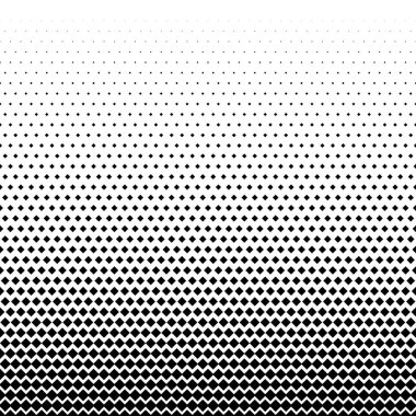 Damalı, yarım ton kare. Kare fayanslar mozaik soyut geometrik tasarım ögesi - stok vektör illüstrasyonu, klip-sanat grafikleri