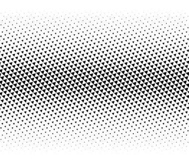 Üçgen yarım ton dokusu, desen. Geometrik, açısal vektör tasarım ögesi, illüstrasyon - stok vektör illüstrasyonu, klip- sanat grafikleri