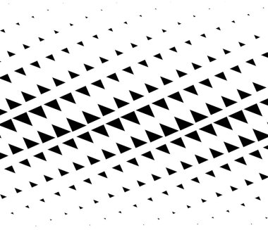 Üçgen yarım ton dokusu, desen. Geometrik, açısal vektör tasarım ögesi, illüstrasyon - stok vektör illüstrasyonu, klip- sanat grafikleri