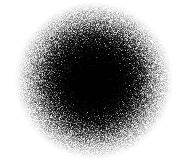 Rastgele daireler, yarım tonlu noktalar. Noktacı, noktacılık geçmişi. Noktalı ve noktalı doku.