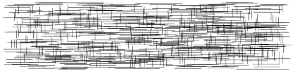 Grade Malha Linhas Aleatórias Reticle Grating Padrão Crosshatch Textura Linhas — Vetor de Stock