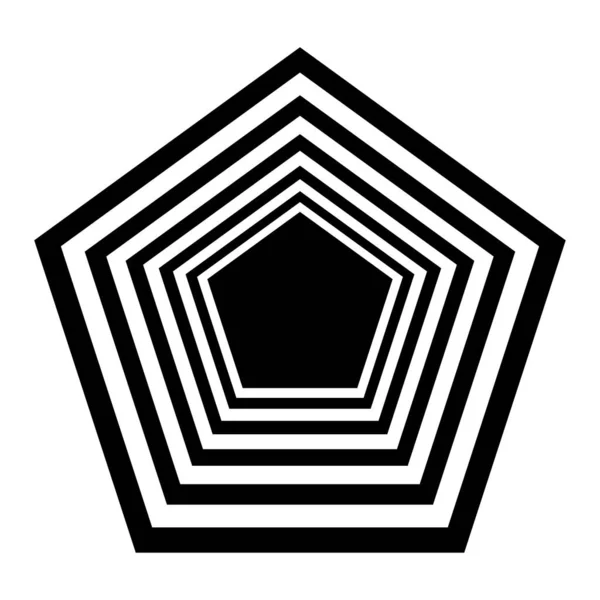 Art Geometrisch Element Vorm — Stockvector