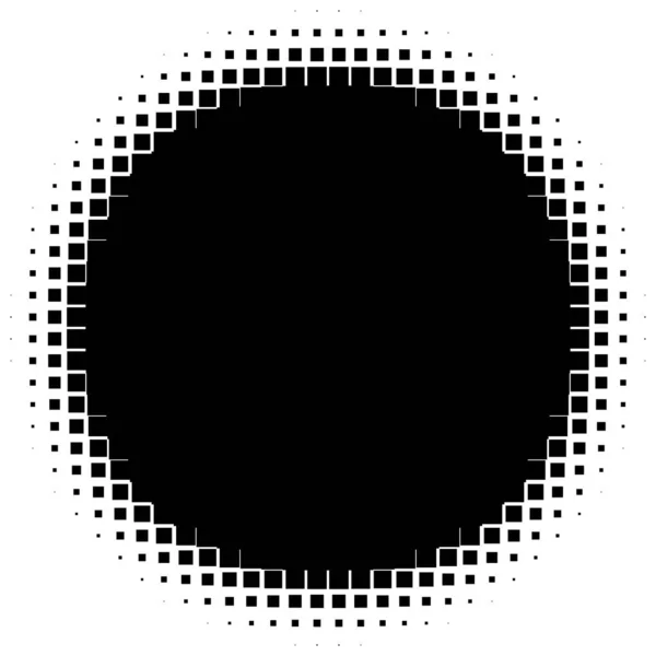 正方形半色调 正方形瓷砖马赛克抽象几何设计元素 库存矢量图解 剪贴画 — 图库矢量图片