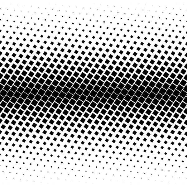 Geruit Vierkantjes Halve Toon Vierkante Tegels Mozaïek Abstract Geometrisch Design — Stockvector