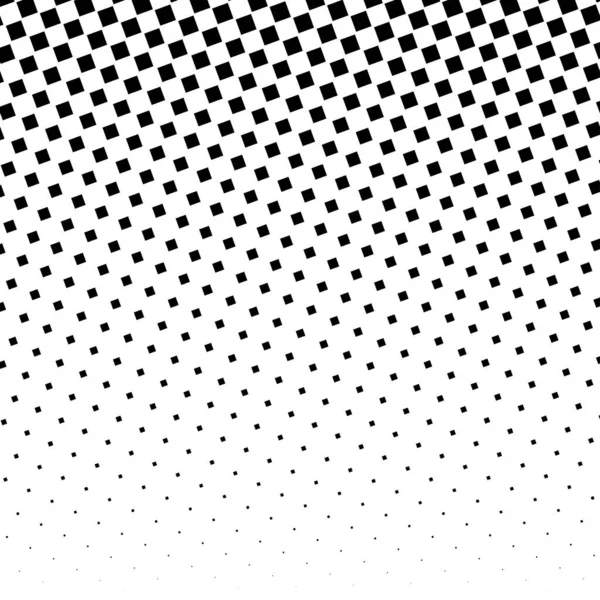 Checkade Fyrkantiga Halvton Fyrkantig Kakel Mosaik Abstrakt Geometrisk Design Element — Stock vektor