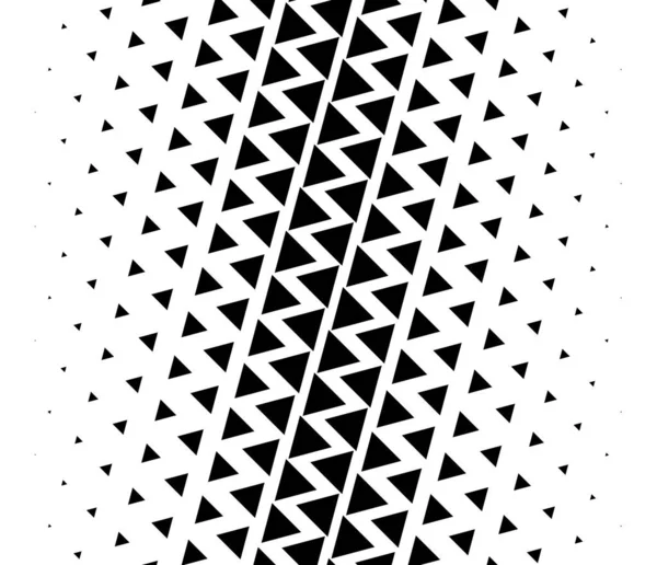 三角形のハーフトーンのテクスチャ パターン 幾何学的 角ベクトルのデザイン要素 イラスト 株式ベクトルのイラスト クリップアートグラフィック — ストックベクタ