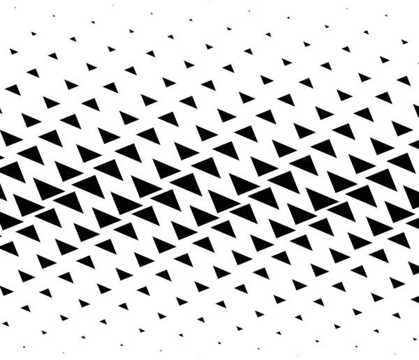 Dreieck Halbtonige Textur Muster Geometrisches Eckiges Vektordesign Element Illustration Aktienvektorillustration — Stockvektor