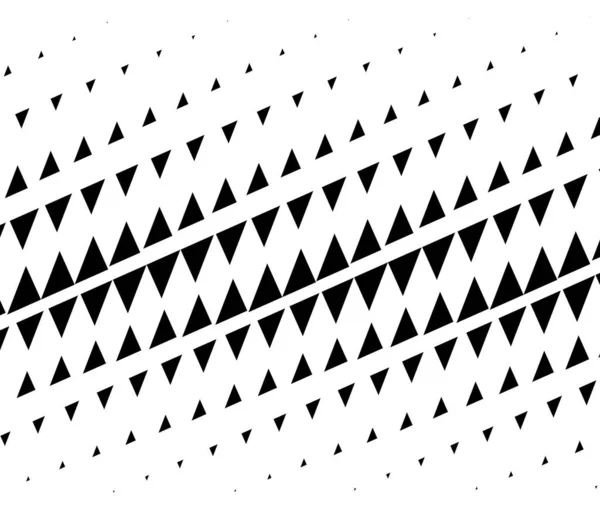 三角形のハーフトーンのテクスチャ パターン 幾何学的 角ベクトルのデザイン要素 イラスト 株式ベクトルのイラスト クリップアートグラフィック — ストックベクタ