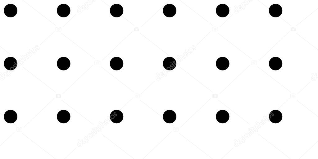 Dots, dotted, polkadots rectangular seamless pattern. Stipple, stippling background. Pointillist, pointillism speckles, freckles repeatable abstract backdrop - stock vector illustration, clip-art graphics