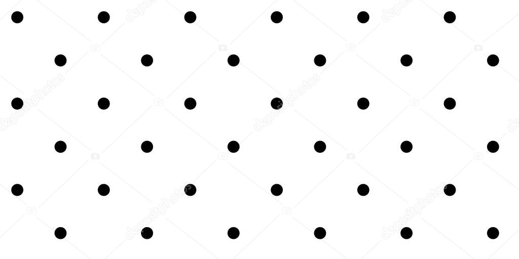 Dots, dotted, polkadots rectangular seamless pattern. Stipple, stippling background. Pointillist, pointillism speckles, freckles repeatable abstract backdrop - stock vector illustration, clip-art graphics
