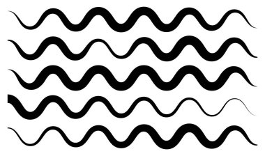 Çizgi, çizgi elementi bozulmuş, deforme olmuş efekt