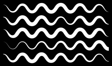 Çizgi, çizgi elementi bozulmuş, deforme olmuş efekt