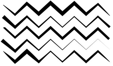 Çizgi, çizgi elementi bozulmuş, deforme olmuş efekt