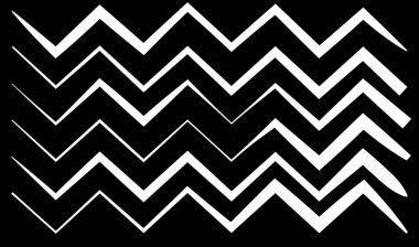 Çizgi, çizgi elementi bozulmuş, deforme olmuş efekt