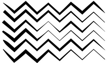 Çizgi, çizgi elementi bozulmuş, deforme olmuş efekt