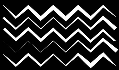 Çizgi, çizgi elementi bozulmuş, deforme olmuş efekt