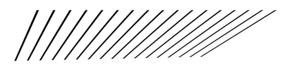 Linhas Perspectiva Linhas Anguladas Inclinadas Oblíquas Diagonais Listras Elemento Design — Vetor de Stock