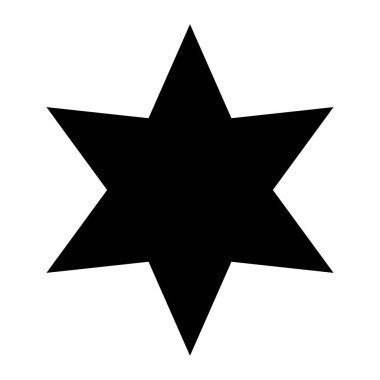 Yıldız sembolü, yıldız simgesi vektörü