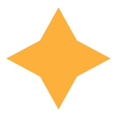 Yıldız sembolü, yıldız simgesi vektörü - stok vektör illüstrasyonu, klip- sanat grafikleri