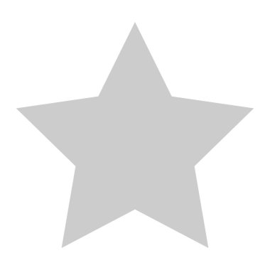 Yıldız sembolü, yıldız simgesi vektörü - stok vektör illüstrasyonu, klip- sanat grafikleri