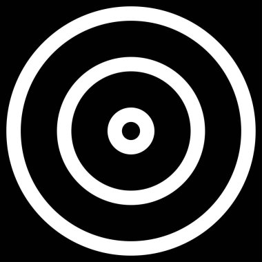 Eş merkezli, dairesel, ışıldayan daireler, halkalar