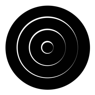 Eş merkezli, dairesel, ışıldayan daireler, halkalar