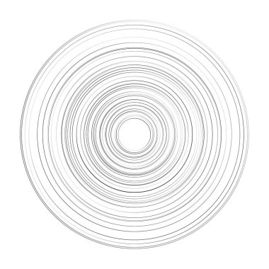 Eş merkezli, dairesel, ışıldayan daireler, halkalar