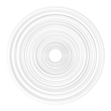Eş merkezli, dairesel, ışıldayan daireler, halkalar