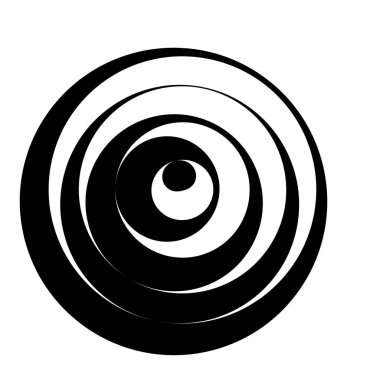 Eş merkezli, dairesel, ışıldayan daireler, halkalar