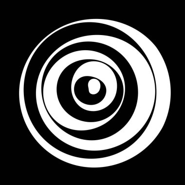 Eş merkezli, dairesel, ışıldayan daireler, halkalar