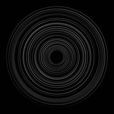 Eş merkezli, dairesel, ışıldayan daireler, halkalar