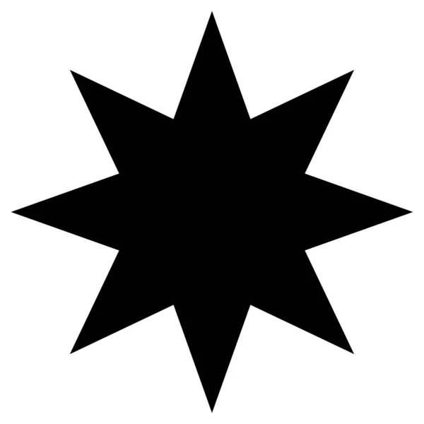 Symbol Gwiazdy Wektor Gwiazdy — Wektor stockowy