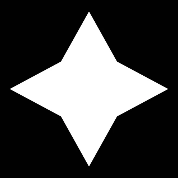 Αστέρι Σύμβολο Αστέρι Διάνυσμα Εικονίδιο — Διανυσματικό Αρχείο