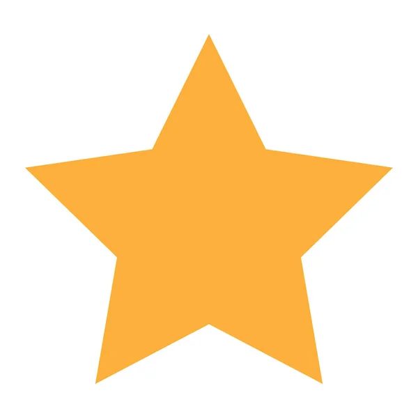 星のシンボル 星のアイコンベクトル 株式ベクトル図 クリップアートグラフィック — ストックベクタ