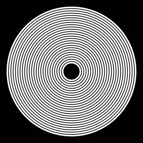 Eş merkezli, dairesel, ışıldayan daireler, halkalar