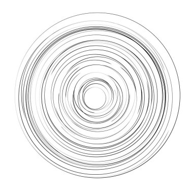 Eş merkezli, dairesel, ışıldayan daireler, halkalar