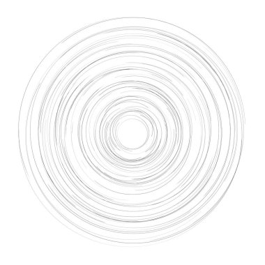 Eş merkezli, dairesel, ışıldayan daireler, halkalar