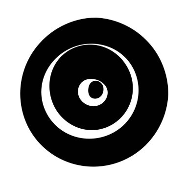 Eş merkezli, dairesel, ışıldayan daireler, halkalar