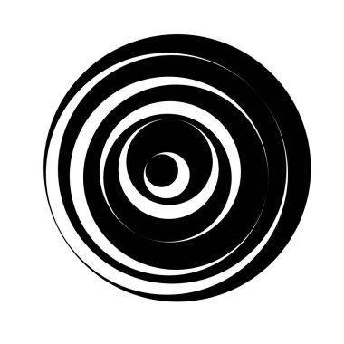 Eş merkezli, dairesel, ışıldayan daireler, halkalar