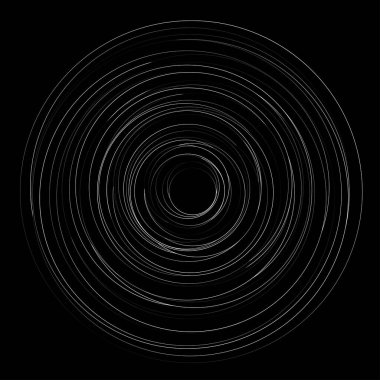 Eş merkezli, dairesel, ışıldayan daireler, halkalar