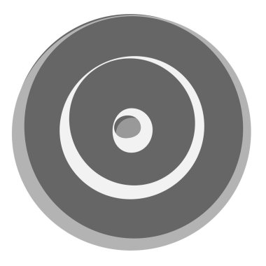 Rastgele, gri tonlama, gri eşmerkezli daireler, soyut geometrik tasarım elementleri.