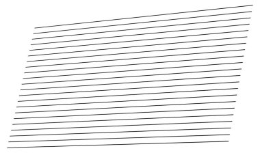 Üç boyutlu çizgiler, çizgiler. Perspektif, kaybolma, yakınsayan çizgiler - stok vektör illüstrasyonu, klip sanatları grafikleri