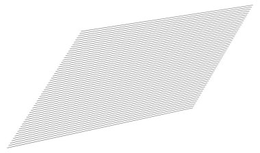 Üç boyutlu çizgiler, çizgiler. Perspektif, kaybolma, yakınsayan çizgiler - stok vektör illüstrasyonu, klip sanatları grafikleri