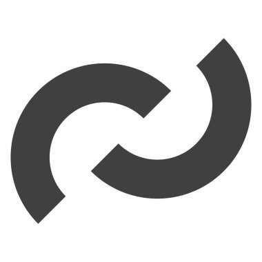 Soyut geometrik siyah-beyaz vektör çizimi