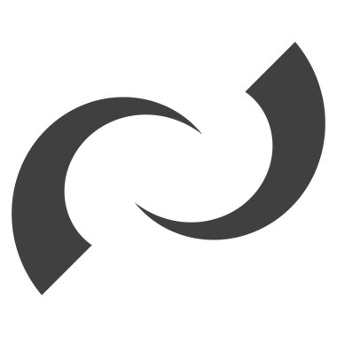 Soyut geometrik siyah-beyaz vektör çizimi