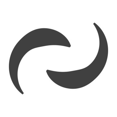 Soyut geometrik siyah-beyaz vektör çizimi